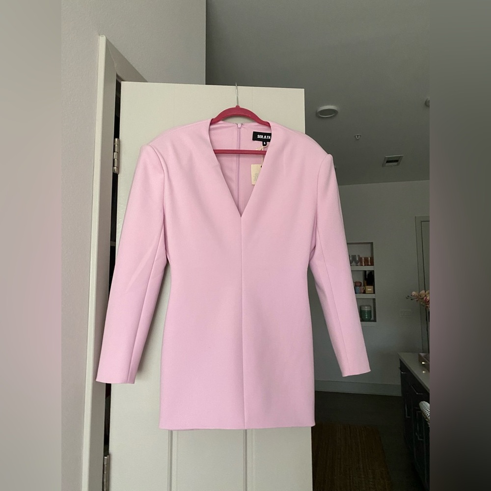 SER.O.YA Ballet Pink Holli Mini Dress